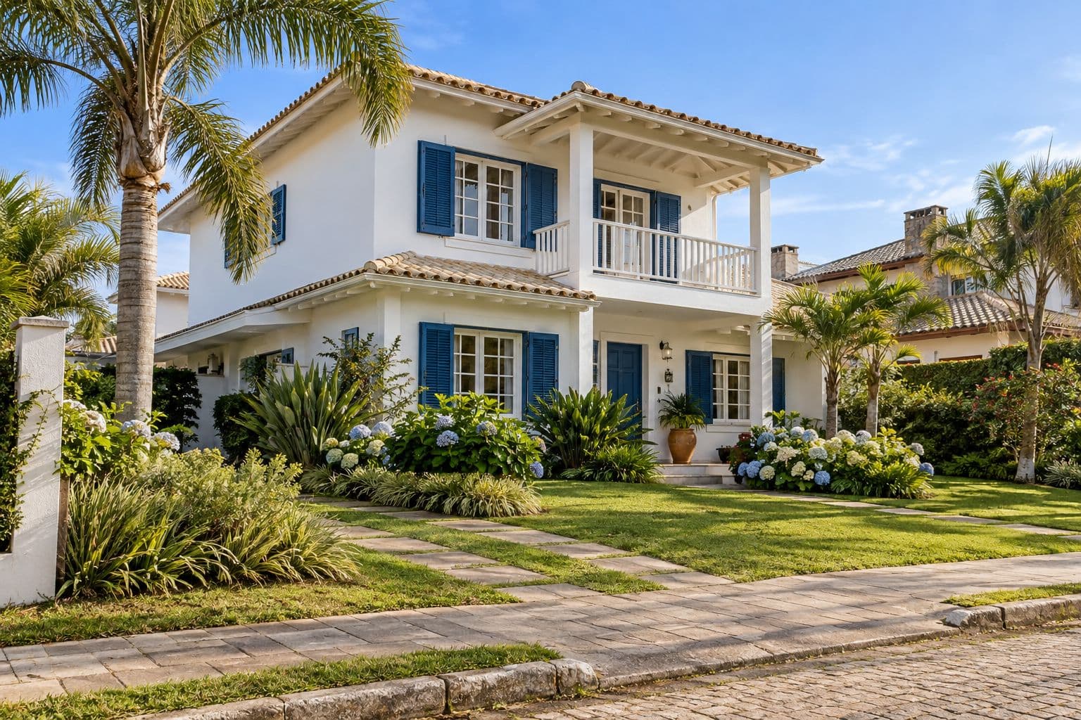 Casa 4 dormitórios com pátio